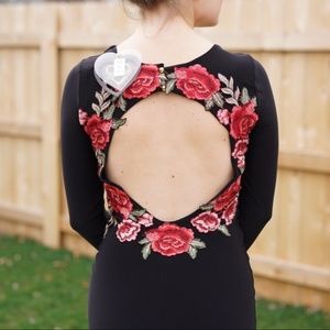 Backless Statement Elegant Gown